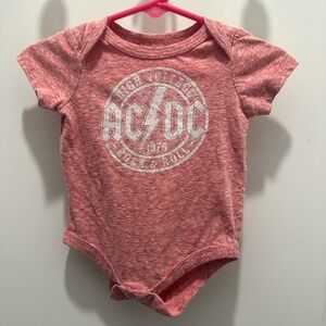 AC /DC onesie